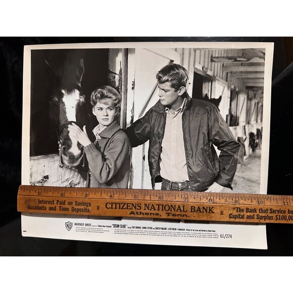 Vintage 1961 Susan Slade Movie Still Connie Stevens Troy Donahue Horse Photo - Picture 4 of 13
